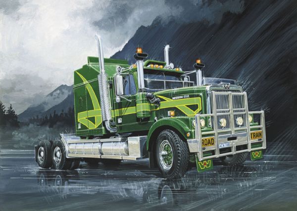 WESTERN STAR AUSTRALIAN TRACTOR TRUCK 3-ASSI 1985 / 1:24