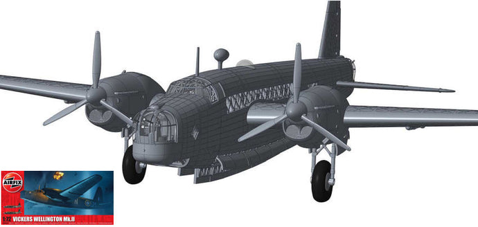 VICKERS WELLINGTON MKII KIT 1:72