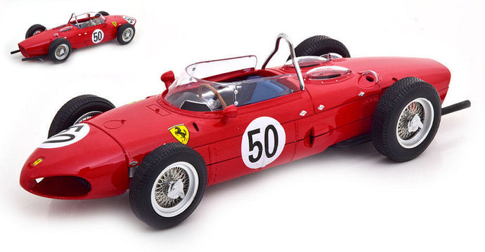 FERRARI 156 F1 SHARKNOSE G.BAGHETTI 1961 N.50 WINNER FRANCE GP 1:18