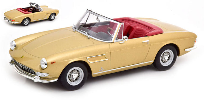 FERRARI 275 GTS PININFARINA SPYDER 1964 GOLD METALLIC 1:18