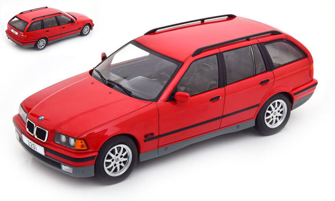 BMW 3rd (E36) TOURING RED 1:18