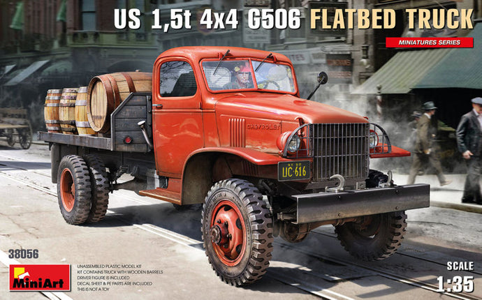 US 1,5 t 4x4 G506 FLATBED TRUCK KIT 1:35