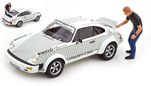 PORSCHE 911 COUPE 1969 W.ROHRL W/FIGURE 1:18
