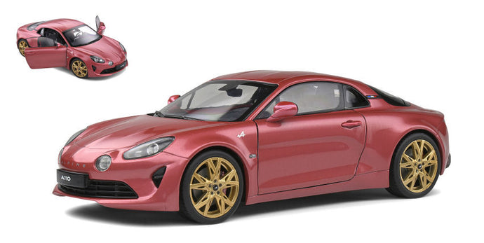 ALPINE A110S HERITAGE COLORS ROSE BRUYERE 2021 1:18