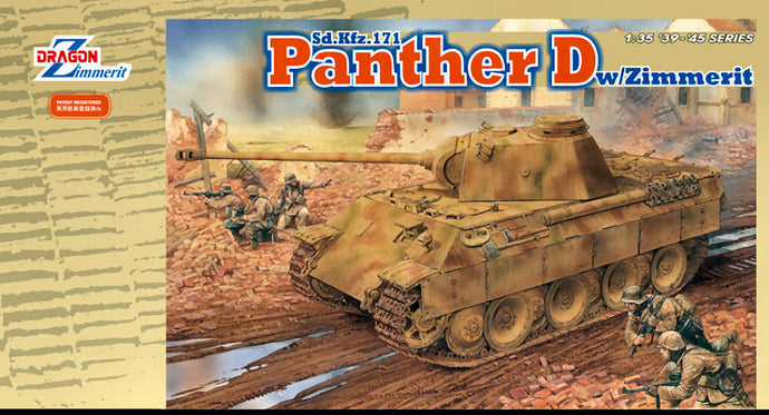 SD KFZ 171 PANTHER D W/ZIMM.KIT 1:35