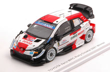 Indlæs billede til gallerivisning Toyota YARIS WRC #1 OGIER/INGRASSIA WINNER RALLY CROATIA 2021 hvid/rød/sort 1:43