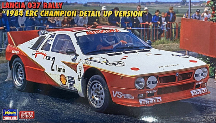 LANCIA 037 VS OLIO FIAT N 2 ERC CHAMPION 1984 S.CRESTO - C.CAPONE / 1:24