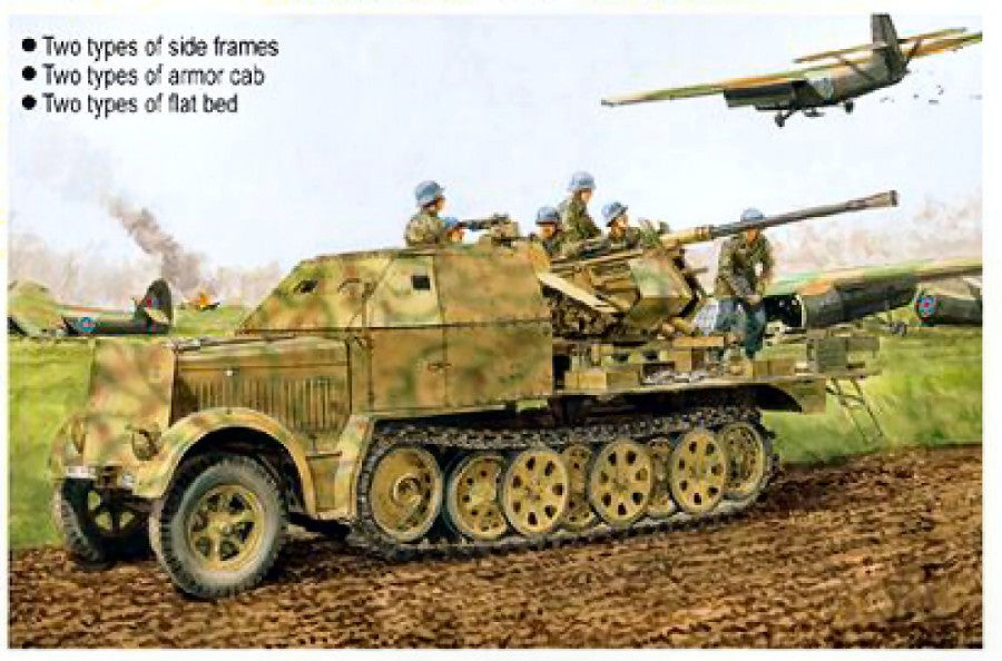 SD.KFZ.7/2 3,7 cm FLAK 37 E/ARMOR KIT 1:35