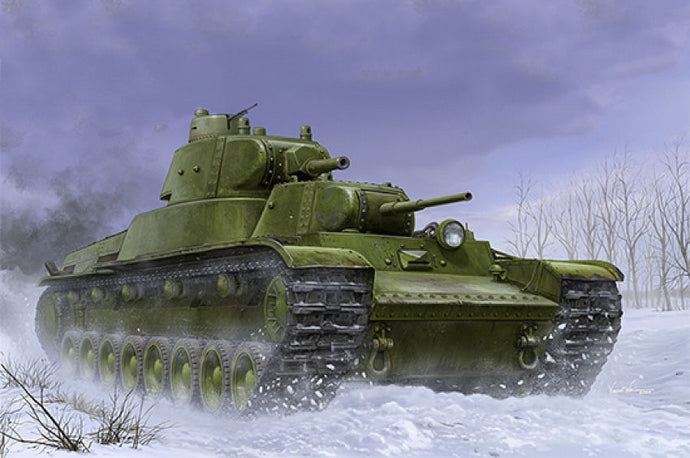 SOVIET T-100 HEAVY TANK KIT 1:35