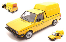 Indlæs billede til gallerivisning VW CADDY Mk.1 1982 GERMAN POST YELLOW 1:18
