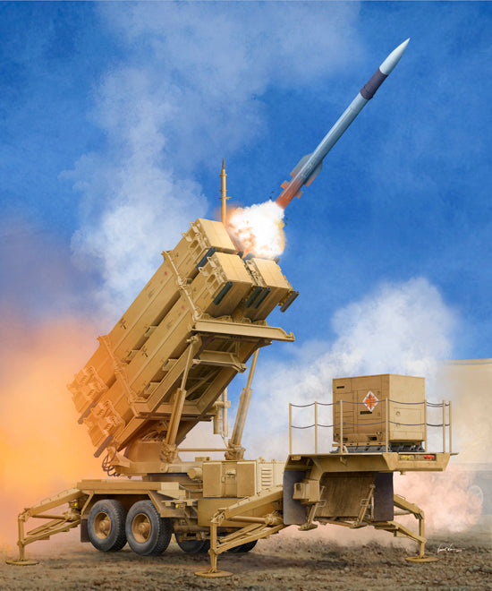 US M901 PATRIOT LAUNCHING SYSTEM KIT 1:35