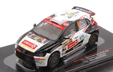Indlæs billede til gallerivisning VOLKSWAGEN POLO GTi R5 N 54 RALLY WALES 2019 O.SOLBERG - A.JOHNSTON WHITE BLACK RED 1:43