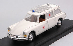 CITROEN ID19 BREAK C.R.I. CROCE ROSSA ITALIANA 1958 - AMBULANCE WHITE 1:43
