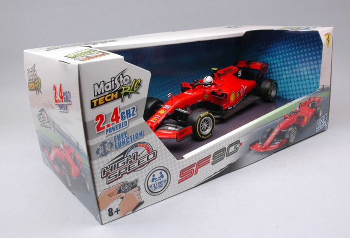 FERRARI SF90 SEBASTIAN VETTEL 2019 N.5 Fjernstyret 1:24