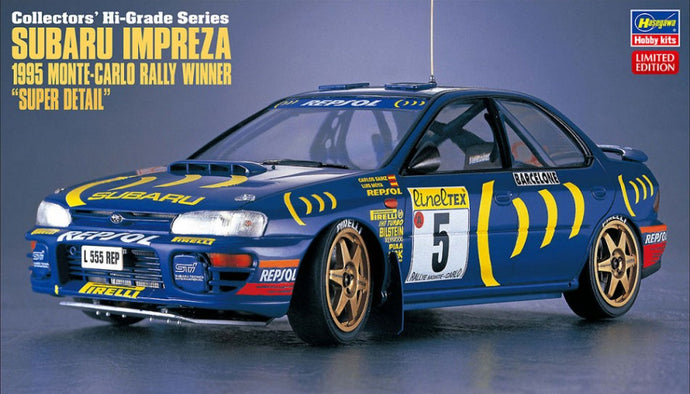 SUBARU IMPREZA N 5 WINNER RALLY MONTECARLO 1995 C.SAINZ - L.MOYA / 1:24