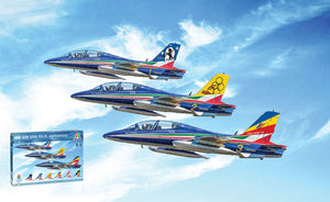AERMACCHI SET 3X MB339A FRECCE TRICOLORI - 313th GRUPPO ADDESTRAMENTO ACROBATICO ITALY / 1:72