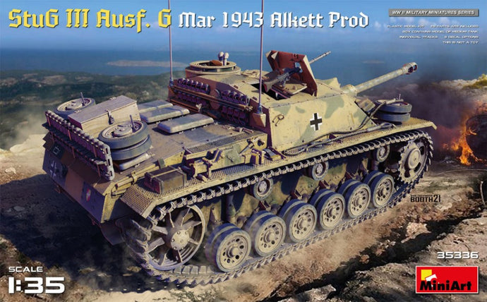 STUG III AUSF. G MAR.1943 ALKETT PROD.KIT 1:35