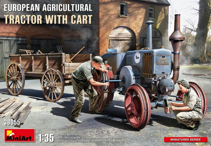 LANZ BULLDOG D8500 EUROPEAN AGRICULTURAL TRACTOR 1949 / 1:35