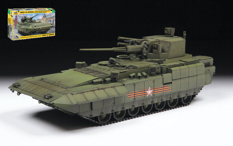 TANK T-15 MILITARY RUSSIAN WITH 57MM CANNON AND ATAKA AT MISSILES / 1:35