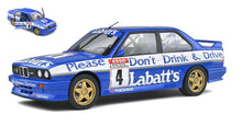 Indlæs billede til gallerivisning BMW 3-SERIES M3 E30 TEAM LABATT&#39;S N 4 SEASON BTCC 1991 T.HARVEY BLUE WHITE 1:18