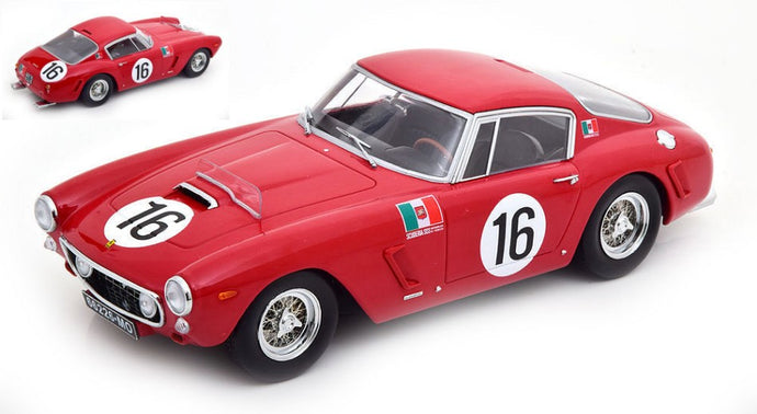 FERRARI 250 GT SWB N.16 LM 1961 TRINTIGNANT-ABATE 1:18