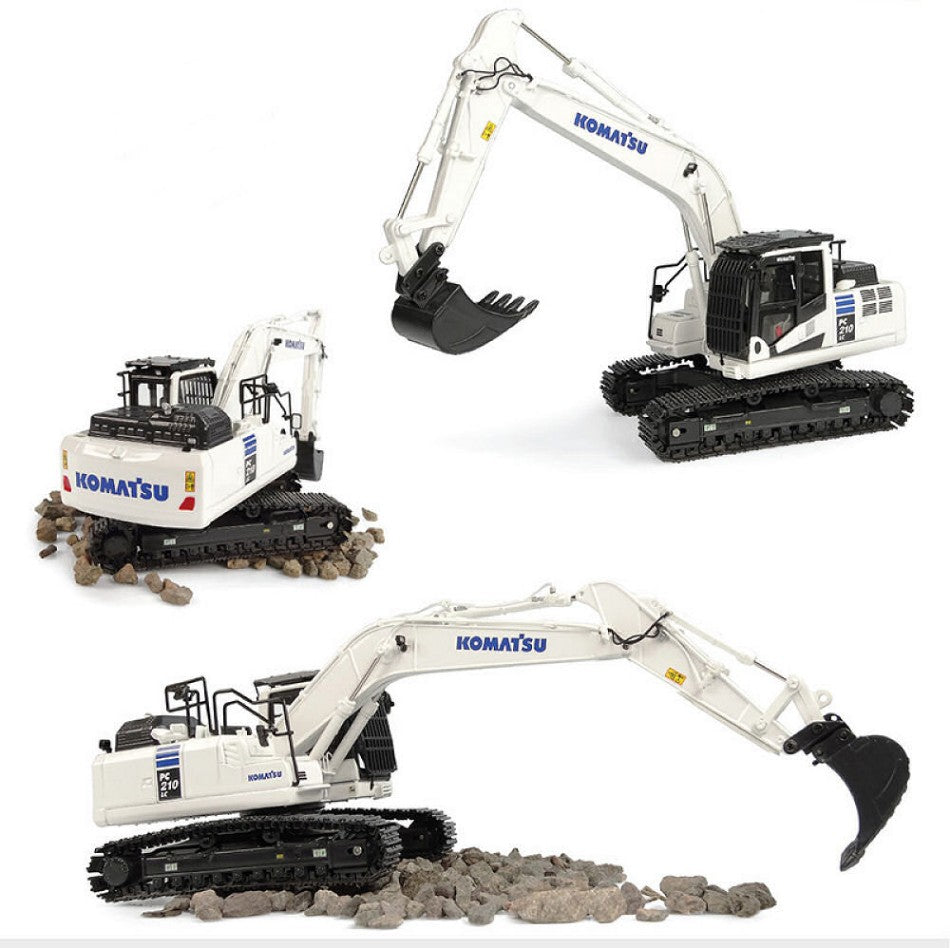 ESCAVATORE KOMATSU PC210LC-11 WHITE EDITION 1:50