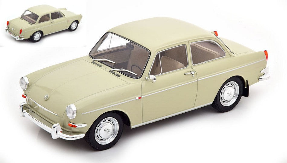VW 1500 S (TYPE 3) LIGHT GREY 1:18