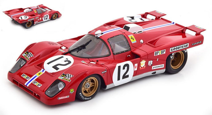 FERRARI 512 M N.12 LM 1971 POSEY-ADAMOWICZ 1:18