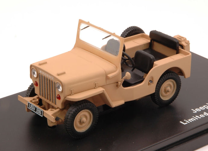 JEEP WILLYS CJ3B 1953 OPEN DESERT SAND 1:43