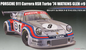 PORSCHE 911 CARRERA RSR TURBO N.9 WATKINS GLEN 1974 MARTINI KIT 1:24