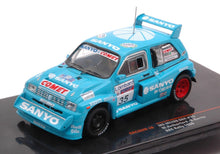Indlæs billede til gallerivisning MG METRO 6R4 #35 RUTHERFORD/HARRIS RAC RALLY 1986 lys blå 1:43