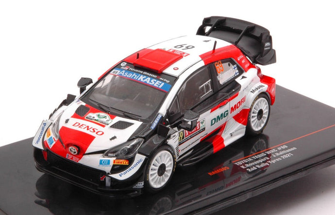 TOYOTA YARIS WRC N.69 RALLY YPRES 2021nROVANPERA/HALTTUNEN 1:43