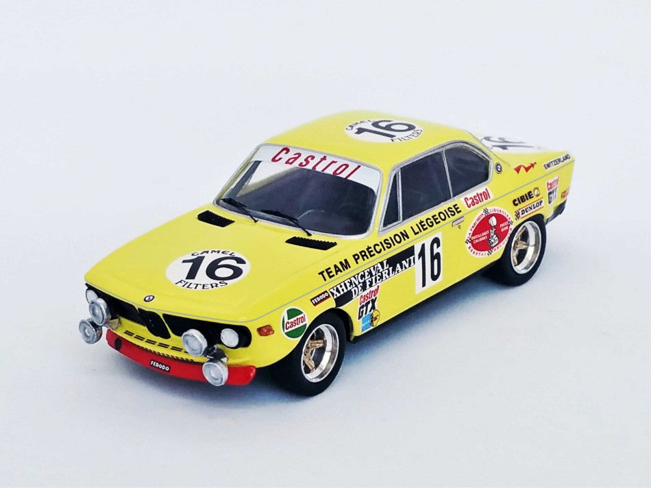 BMW 2800CS 24H SPA-FRANCORCHAMPS 1972 XHENCEVAL/DE FIERLANT 1:43