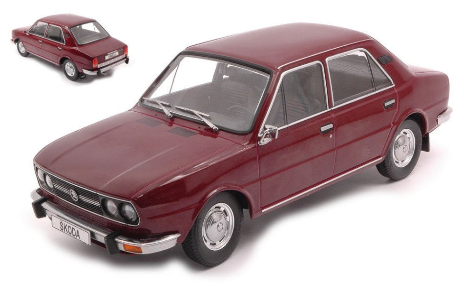 SKODA 120LS 1979 AMARANT RED 1:18