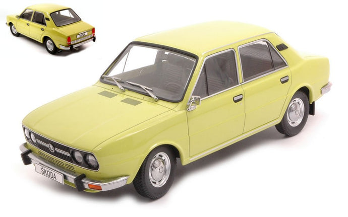 SKODA 120LS 1979 YELLOW 1:18