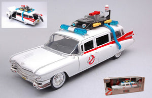 Cadillac ECTO-1 1959 `GHOSTBUSTERS` hvid/rød 1:24