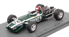 Indlæs billede til gallerivisning Cooper T86B #16 ROBIN WIDDOWS BRITISH GP 1968 mørk grøn/hvid 1:43
