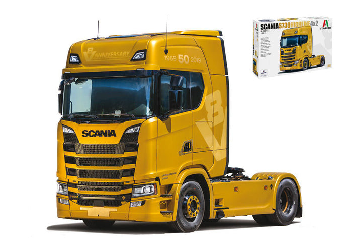 SCANIA S730 V8 HIGHLINE TRACTOR TRUCK 4X2 2-ASSI 2017 / 1:24
