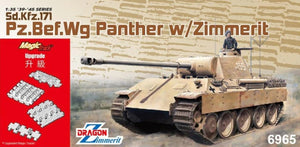Pz.BEF.Wg.PANTHER W/ZIMMERIT KIT 1:35