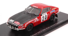 Indlæs billede til gallerivisning Datsun 240 Z #20 FALL/WOOD 29th RALLY MONTE CARLO 1972 rød/sort 1:43