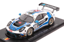 Indlæs billede til gallerivisning Porsche 911 GT3 R #47 LIETZ/CHRISTENSEN/ESTRE 24H SPA 2020 hvid/blå/sort 1:43