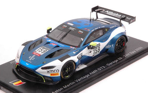 Aston Martin VANTAGE AMR GT3 #159 DE ANGELIS/WATSON/PULL/HASSE CLOT 24H SPA 2020 blå/hvid 1:43