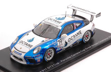 Indlæs billede til gallerivisning Porsche 911 GT3 CUP #19 HARRY KING PORSCHE CARRERA CUP GREAT BRITAIN CHAMPION 2020 Lim.Ed. hvid/blå 1:43