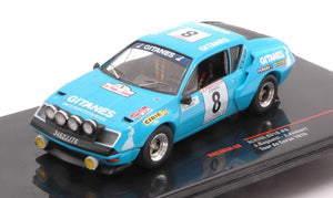 Alpine A310 #8 RAGNOTTI/JAUBERT TOUR DE CORSE 1976 lys blå 1:43