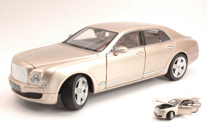 BENTLEY MULSANNE 2010 GOLD 1:18