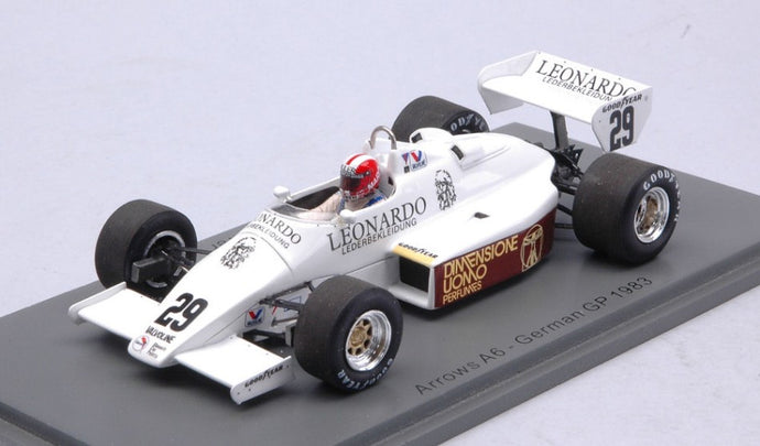 ARROWS A6 MARC SURER 1983 N.29 GERMAN GP 1:43