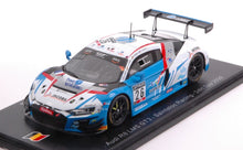 Indlæs billede til gallerivisning Audi R8 LMS GT3 #2 PAQUE/PAISSE/CRESP/PALETTE 24H SPA 2020 hvid/blå/rød 1:43