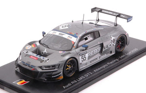 Audi R8 LMS GT3 #55 SCHOLL/GACHET/AKA/HUTCHISON 24H SPA 2020 mat grå 1:43