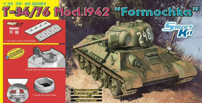 T-34/76 MOD.1942 FOMOCHKA KIT 1:35