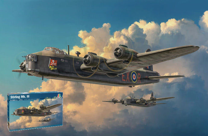 STIRLING MK.III MILITARY AIRPLANE 1939 / 1:72
